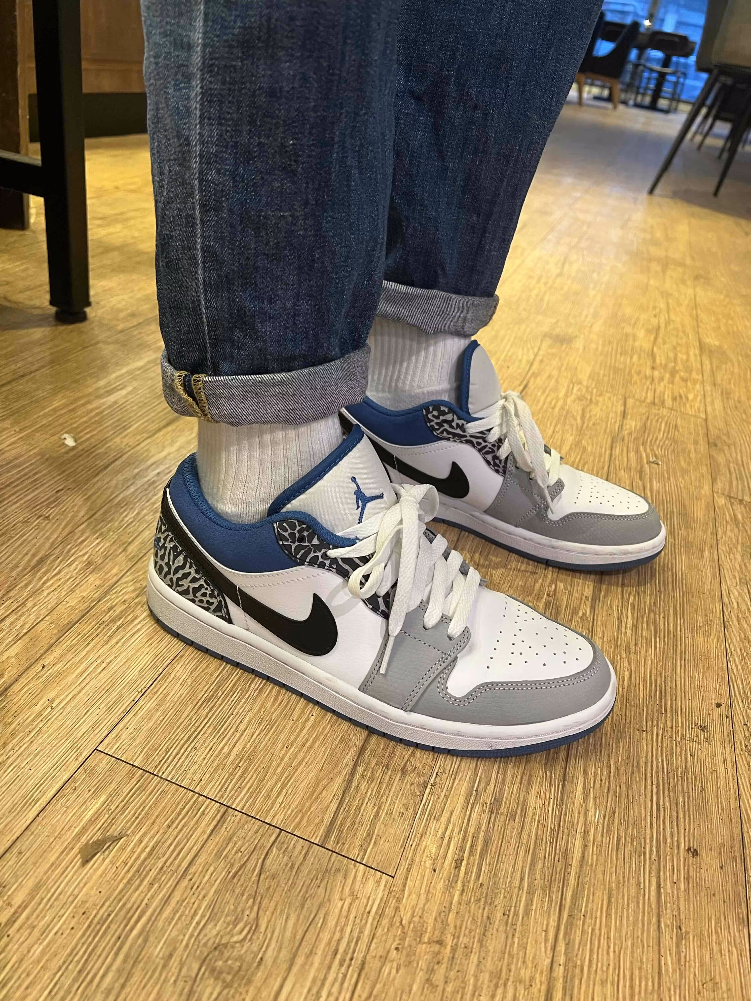 Air Jordan 1 Low 'Indigo' DM1199-140 Air Jordan 1 Low 'Indigo' DM1199-140